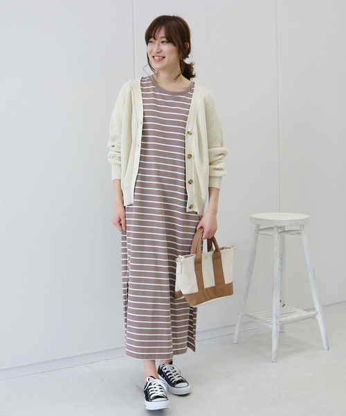 AMERICAN HOLIC(アメリカンホリック)の「【ZOZO限定】マキシTシャツワンピース *(ワンピース・レディース・ブラック/ネイビー/オフホワイト/モカ/その他7/キャメル/カーキ/パープル/ベージュ・FREE)」の13枚目の写真