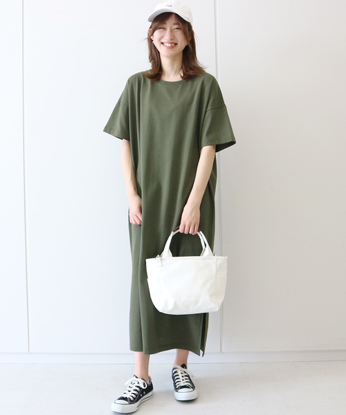 AMERICAN HOLIC(アメリカンホリック)の「【ZOZO限定】マキシTシャツワンピース *(ワンピース・レディース・ブラック/ネイビー/オフホワイト/モカ/その他7/キャメル/カーキ/パープル/ベージュ・FREE)」の15枚目の写真