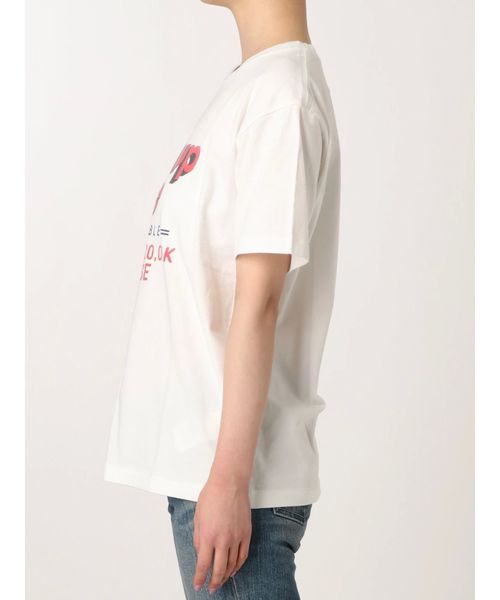 Ungrid（アングリッド）の「MOVE upロゴTee（Tシャツ/カットソー・レディース・ブラック/オフホワイト/イエロー・FREE）」の5枚目の写真