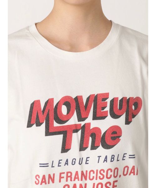 Ungrid（アングリッド）の「MOVE upロゴTee（Tシャツ/カットソー・レディース・ブラック/オフホワイト/イエロー・FREE）」の7枚目の写真