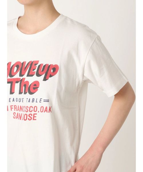 Ungrid（アングリッド）の「MOVE upロゴTee（Tシャツ/カットソー・レディース・ブラック/オフホワイト/イエロー・FREE）」の8枚目の写真