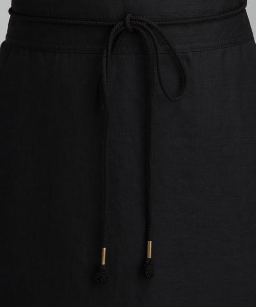 green label relaxing（グリーンレーベルリラクシング）の「[ダルスラブ] FM トラペーズ スカート（スカート・レディース・ブラック/ベージュ/オリーブ/ダークグリーン・36/38）」の19枚目の写真