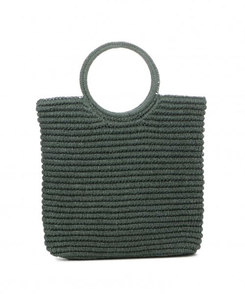 A part by(アパートバイ)の「ペーパーマルハンドルトート 825793(かごバッグ・レディース・ブラウン/カーキ/ブルー・FREE)」の10枚目の写真