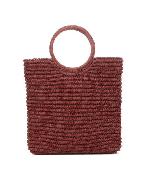 A part by(アパートバイ)の「ペーパーマルハンドルトート 825793(かごバッグ・レディース・ブラウン/カーキ/ブルー・FREE)」の12枚目の写真