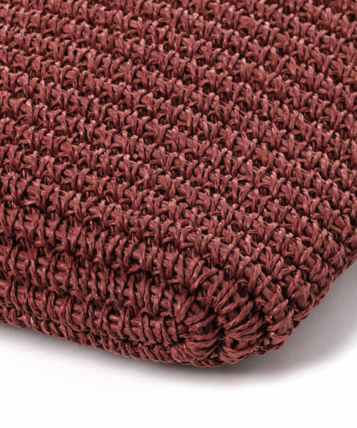 A part by(アパートバイ)の「ペーパーマルハンドルトート 825793(かごバッグ・レディース・ブラウン/カーキ/ブルー・FREE)」の9枚目の写真