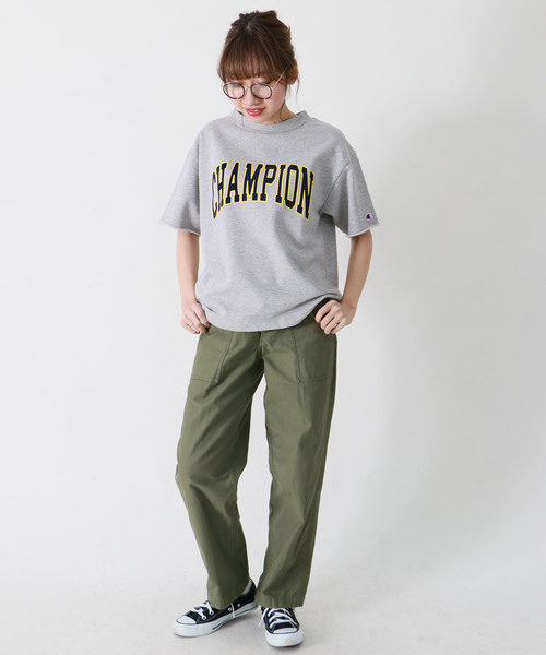 Champion（チャンピオン）の「【Champion】クルーネックスウェット（スウェット・レディース・ホワイト/グレー/ネイビー・M）」の7枚目の写真