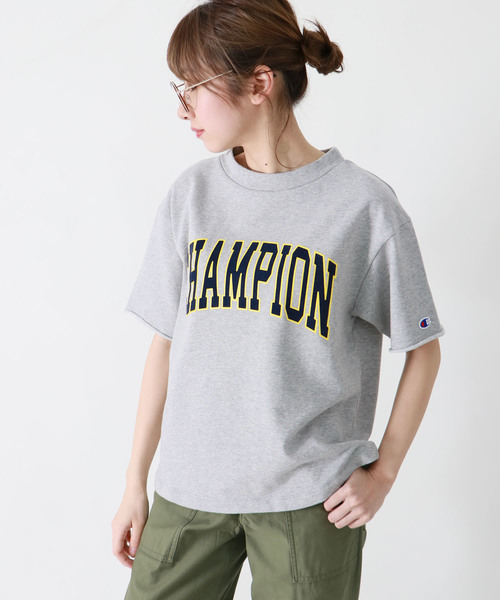 Champion（チャンピオン）の「【Champion】クルーネックスウェット（スウェット・レディース・ホワイト/グレー/ネイビー・M）」の8枚目の写真