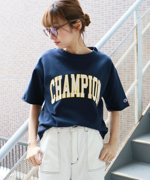 Champion（チャンピオン）の「【Champion】クルーネックスウェット（スウェット・レディース・ホワイト/グレー/ネイビー・M）」の12枚目の写真