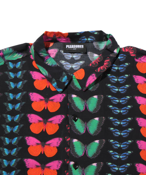 PLEASURES(プレジャー)の「<PLEASURES> BUTTERFLY SHT/シャツ(シャツ/ブラウス・メンズ・ブラック・MEDIUM/LARGE)」の3枚目の写真