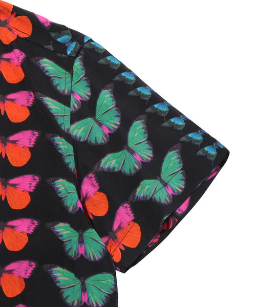 PLEASURES(プレジャー)の「<PLEASURES> BUTTERFLY SHT/シャツ(シャツ/ブラウス・メンズ・ブラック・MEDIUM/LARGE)」の4枚目の写真
