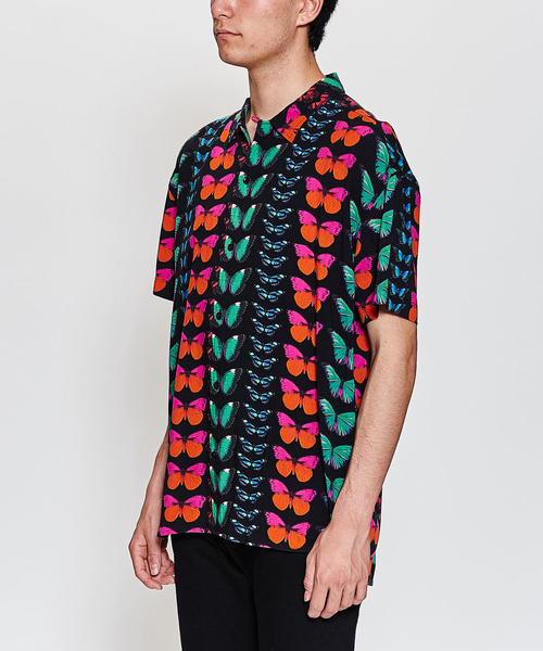 PLEASURES(プレジャー)の「<PLEASURES> BUTTERFLY SHT/シャツ(シャツ/ブラウス・メンズ・ブラック・MEDIUM/LARGE)」の9枚目の写真