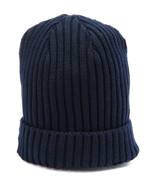 UNITED ARROWS(ユナイテッドアローズ)の「KIJIMA/T RIB KNIT CAP(ニットキャップ/ビーニー・メンズ・ブラック/ダークグレー/ベージュ/ネイビー・フリー)」の5枚目の写真