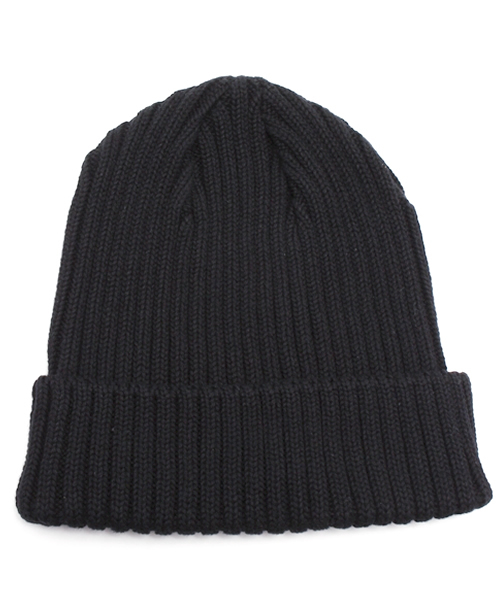UNITED ARROWS(ユナイテッドアローズ)の「KIJIMA/T RIB KNIT CAP(ニットキャップ/ビーニー・メンズ・ブラック/ダークグレー/ベージュ/ネイビー・フリー)」の6枚目の写真