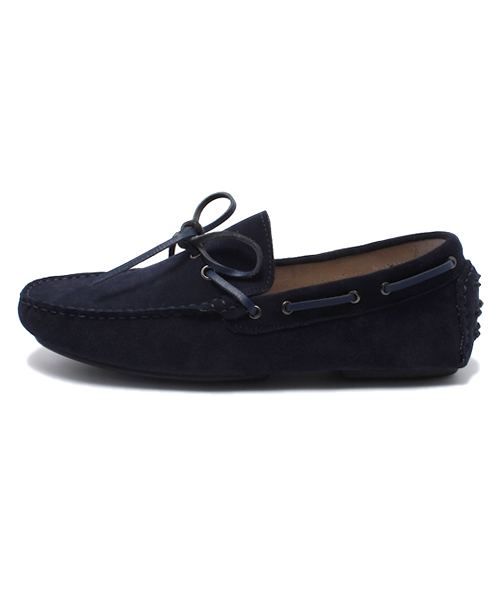 Lui's（ルイス）の「Lui's ドライビングシューズ（モカシン/デッキシューズ・メンズ・グレー/レッド/ベージュ/ネイビー・42/43/41）」の5枚目の写真