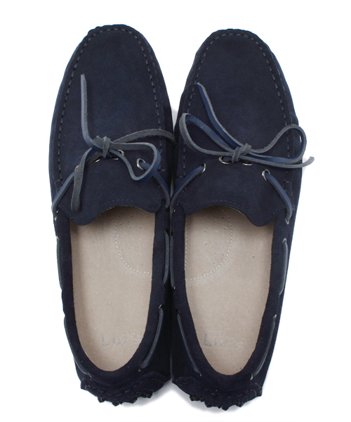 Lui's（ルイス）の「Lui's ドライビングシューズ（モカシン/デッキシューズ・メンズ・グレー/レッド/ベージュ/ネイビー・42/43/41）」の12枚目の写真