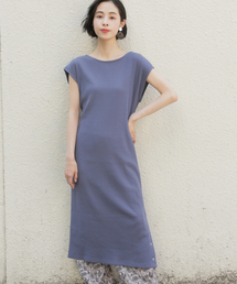 LOWRYS FARM | ベルトツキリブワンピース　844142(ワンピース)