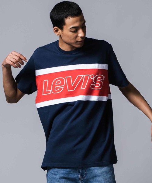【 】Jeans archive logo カラーブロック Tシャツ Tommy Hilfiger】Jeans archive logo カラーブロック Tシャツ