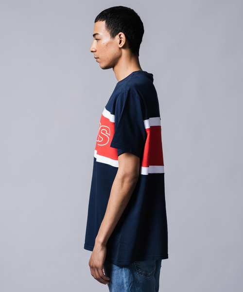 【 】Jeans archive logo カラーブロック Tシャツ Tommy Hilfiger】Jeans archive logo カラーブロック Tシャツ