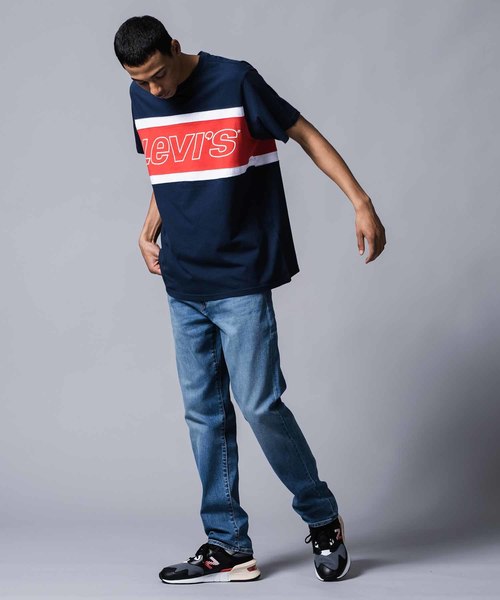 【 】Jeans archive logo カラーブロック Tシャツ Tommy Hilfiger】Jeans archive logo カラーブロック Tシャツ