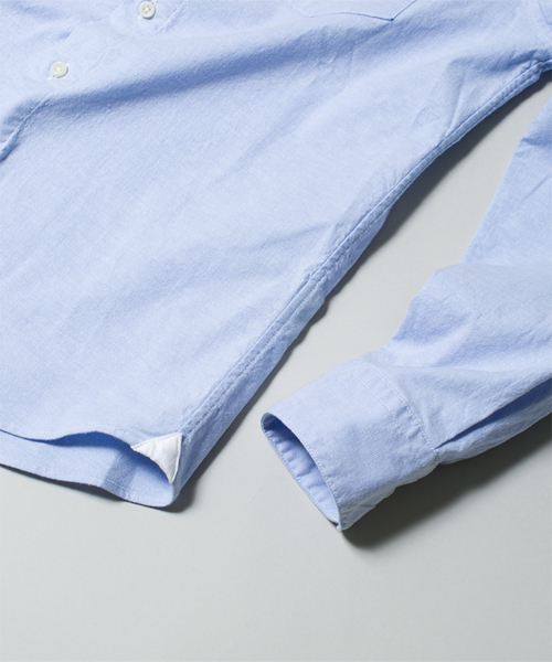 NANO universe（ナノユニバース）の「WEB店舗限定/ One night dry ストレッチOX（シャツ/ブラウス・メンズ・ホワイト/ピンク/サックスブルー/ダークネイビー・X-LARGE/MEDIUM/SMALL/LARGE）」の16枚目の写真