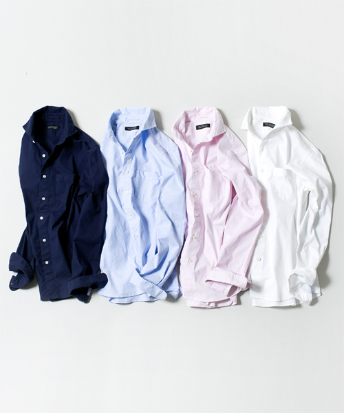 NANO universe（ナノユニバース）の「WEB店舗限定/ One night dry ストレッチOX（シャツ/ブラウス・メンズ・ホワイト/ピンク/サックスブルー/ダークネイビー・X-LARGE/MEDIUM/SMALL/LARGE）」の18枚目の写真