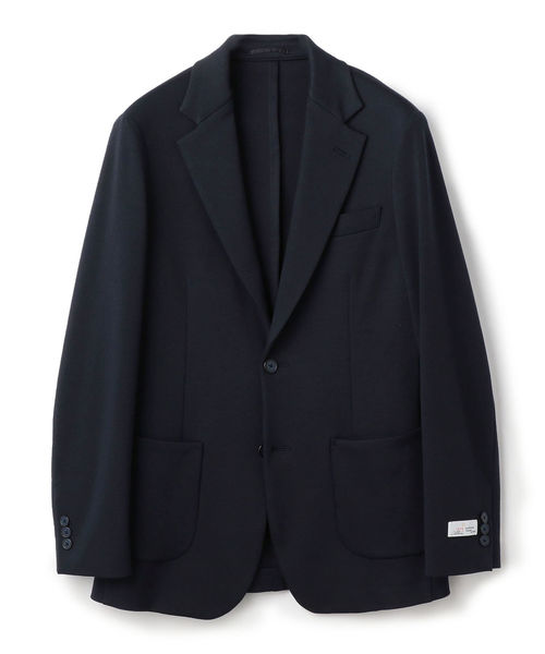 SHIPS(シップス)の「SD: 【ALBINI社製】I cotoni コットン ジャージー ジャケット(テーラードジャケット・メンズ・ネイビー・SMALL/MEDIUM/LARGE)」の1枚目の写真
