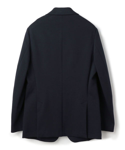 SHIPS(シップス)の「SD: 【ALBINI社製】I cotoni コットン ジャージー ジャケット(テーラードジャケット・メンズ・ネイビー・SMALL/MEDIUM/LARGE)」の2枚目の写真