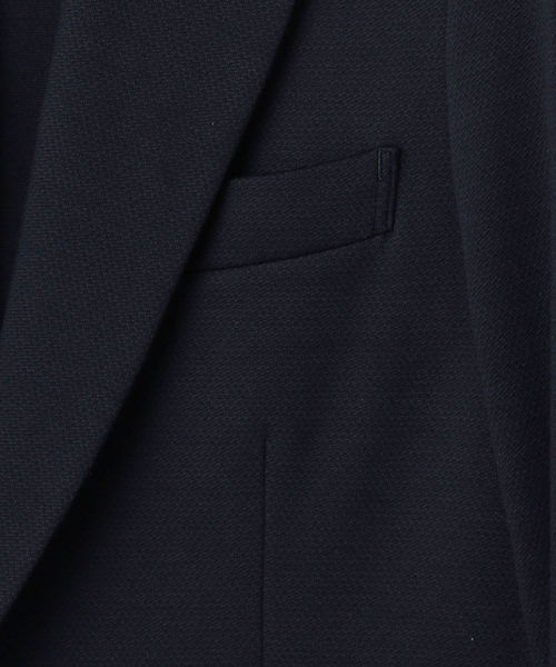 SHIPS(シップス)の「SD: 【ALBINI社製】I cotoni コットン ジャージー ジャケット(テーラードジャケット・メンズ・ネイビー・SMALL/MEDIUM/LARGE)」の7枚目の写真