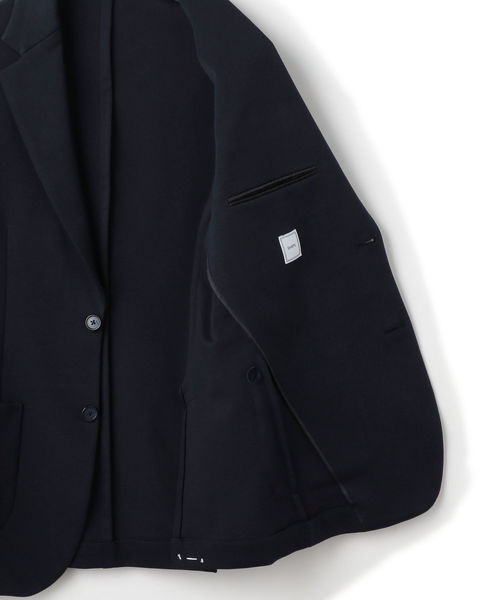 SHIPS(シップス)の「SD: 【ALBINI社製】I cotoni コットン ジャージー ジャケット(テーラードジャケット・メンズ・ネイビー・SMALL/MEDIUM/LARGE)」の8枚目の写真