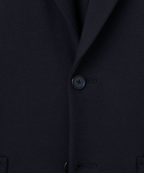 SHIPS(シップス)の「SD: 【ALBINI社製】I cotoni コットン ジャージー ジャケット(テーラードジャケット・メンズ・ネイビー・SMALL/MEDIUM/LARGE)」の11枚目の写真