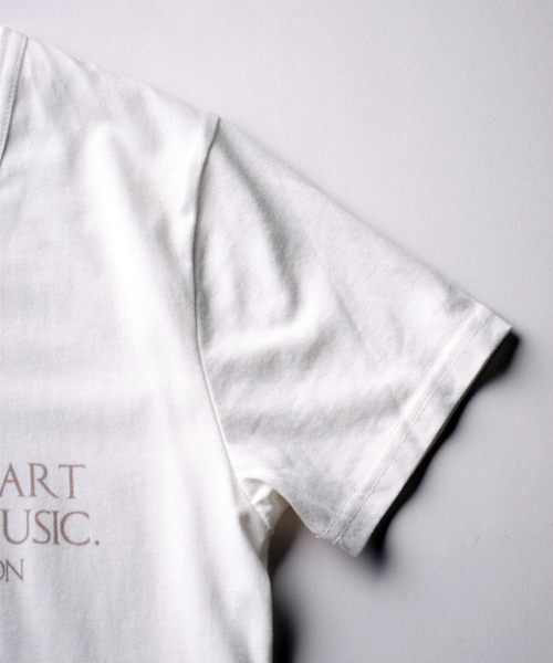 rehacer（レアセル）の「rehacer : Strings（Tシャツ/カットソー・メンズ・ホワイト/ブラック/チャコールグレー/ネイビー・LARGE/X-LARGE/SMALL/MEDIUM）」の7枚目の写真