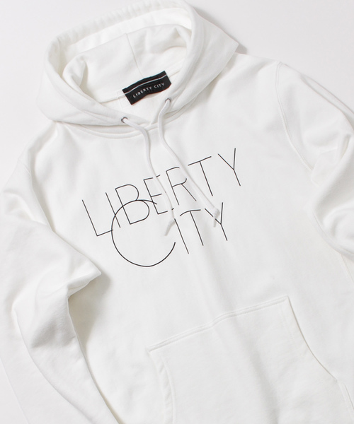 LIBERTY CITY（リバティシティ）の「【LIBERTY CITY/リバティーシティ】 [BIG C] スウェットパーカー（パーカー・メンズ・ホワイト/ブラック/グレー・2/4/3）」の10枚目の写真