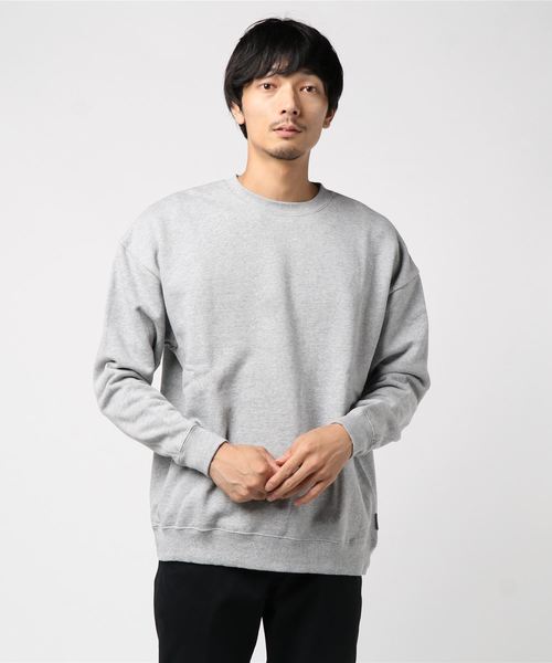 DEAR LAUREL（ディアローレル）の「DEAR LAUREL/ディア ローレル D19F1101 スウェットトレーナー（スウェット・メンズ・ブラック/グレー・M/L/XL）」の2枚目の写真