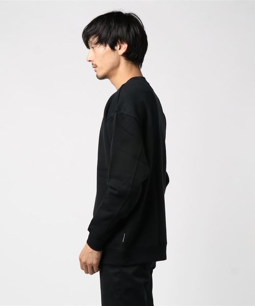 DEAR LAUREL（ディアローレル）の「DEAR LAUREL/ディア ローレル D19F1101 スウェットトレーナー（スウェット・メンズ・ブラック/グレー・M/L/XL）」の3枚目の写真