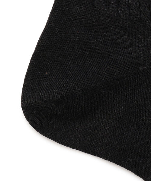 SHIPS（シップス）の「SHIPS: コットンリブ ロングホーズ ドレスソックス（ソックス/靴下・メンズ・ブラック/ネイビー/ダークグレー・ONE SIZE）」の5枚目の写真