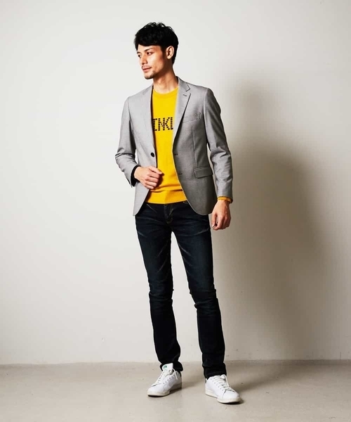 MICHEL KLEIN HOMME (ミッシェルクランオム)の「ニット(ラファエロロゴ)(ニット/セーター・メンズ・ブラック/マスタード・46/48/51)」の13枚目の写真