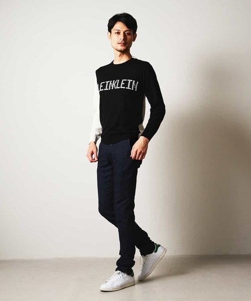 MICHEL KLEIN HOMME (ミッシェルクランオム)の「ニット(ラファエロロゴ)(ニット/セーター・メンズ・ブラック/マスタード・46/48/51)」の19枚目の写真