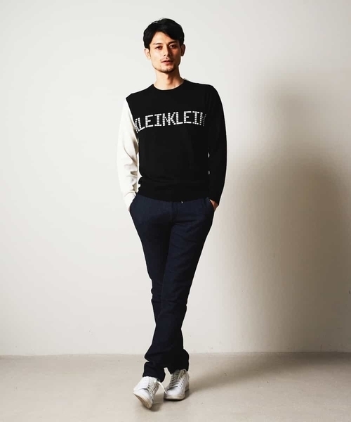 MICHEL KLEIN HOMME (ミッシェルクランオム)の「ニット(ラファエロロゴ)(ニット/セーター・メンズ・ブラック/マスタード・46/48/51)」の20枚目の写真