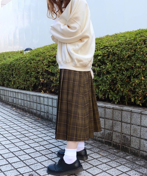 PairPair(ペアペア)の「チェックキルトスカート(スカート・レディース・ベージュ/ネイビー/ブラウン系その他・FREE)」の12枚目の写真