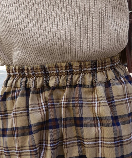 PairPair(ペアペア)の「チェックキルトスカート(スカート・レディース・ベージュ/ネイビー/ブラウン系その他・FREE)」の15枚目の写真