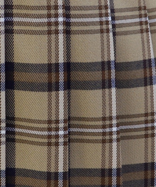 PairPair(ペアペア)の「チェックキルトスカート(スカート・レディース・ベージュ/ネイビー/ブラウン系その他・FREE)」の13枚目の写真