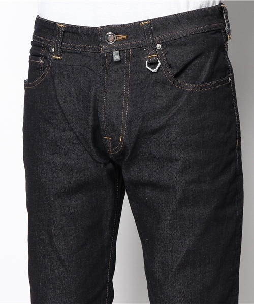 MEN'S MELROSE（メンズメルローズ）の「【Gainer12月号掲載】【成宮寛貴さん着用smart12月号】COMFORT　DRESSストレッチデニムテーパードパンツ（デニムパンツ・メンズ・ホワイト/インディゴブルー・X-LARGE/LARGE/MEDIUM/SMALL）」の10枚目の写真