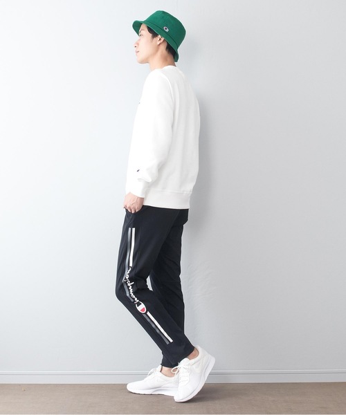 Champion(チャンピオン)の「【CHAMPION/チャンピオン】スクリプトバケットハット ブランドロゴ 刺繍(ハット・メンズ・ホワイト/ブラック/ベージュ/パープル/ネイビー/ピンク/イエロー/ライトグリーン/ミント/ワンウォッシュ/ワイン/ケミカルウォッシュ・FREE)」の20枚目の写真