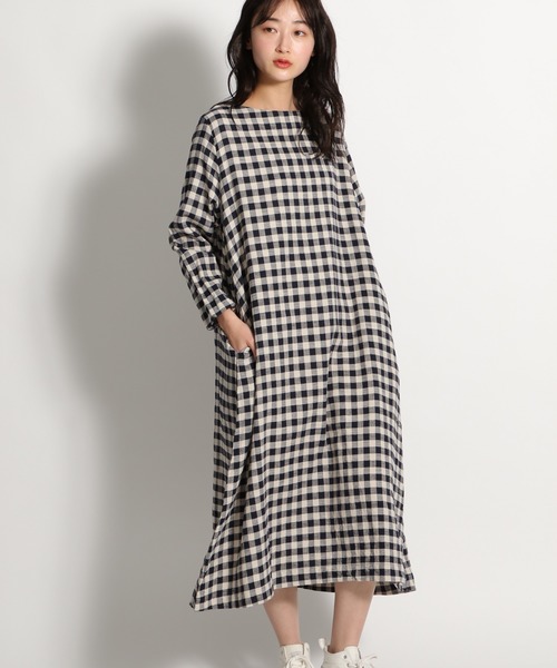 セール Ichi イチ ボートネックフレアワンピース ワンピース Ichi イチ のファッション通販 Zozotown