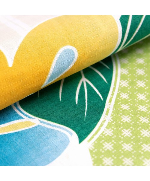 KYOETSU（キョウエツ）の「浴衣 女の子 子供 3点セット( 浴衣 + 帯 + 下駄 ) レトロC（浴衣・キッズ・グリーン系その他/ブルー系その他/オレンジ系その他/グレー系その他2/グレー系その他3/ブルー系その他5/イエロー系その他/レッド系その他/レッド系その他2/ブルー系その他6/グレー系その他/ピンク系その他/パープル系その他/ブルー系その他4/ブルー系その他3/ブルー系その他2/その他1/その他2/その他3/その他4・140/150/110/120/130）」の21枚目の写真