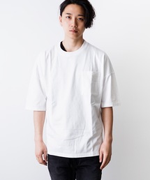 KAZUYUKI KUMAGAI ATTACHMENT | 50//2ロイヤルオーガニックコンパクト 天竺クルーネックドルマンS/S(Tシャツ/カットソー)