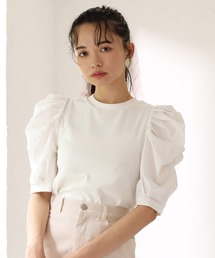 one after another NICE CLAUP | 袖コンシャスボリュームプルオーバー(Tシャツ/カットソー)