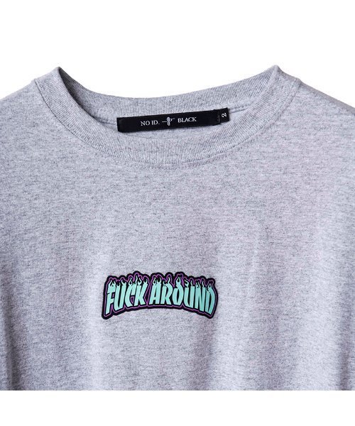 NO ID.（ノーアイディ）の「【NO ID.】3D Rubber Print Crew Neck T-Shirt / 3D ラバー プリント クルーネック Tシャツ（Tシャツ/カットソー・メンズ・グレー/ホワイト/ブラック・1/2）」の19枚目の写真