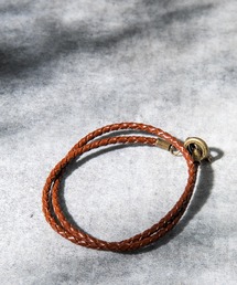 Rocky Monroe（ロッキーモンロー）の「プレート リング チャーム 本革ブレスレット（ブレスレット）」