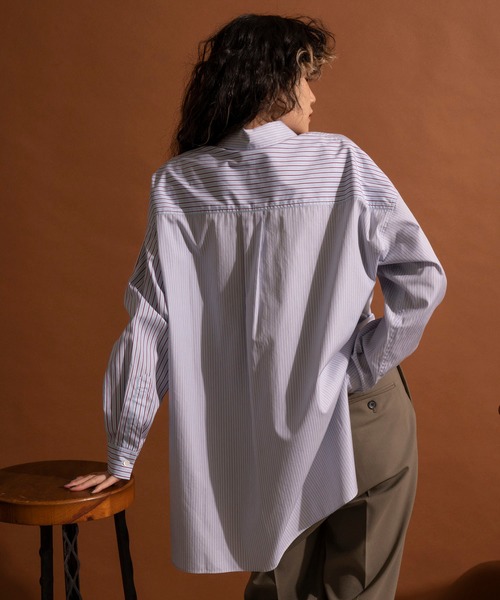 新品 メゾンスペシャル 2WAY アシンメトリーシャツ MAISON SPECIAL（メゾンスペシャル）の「《UNISEX》2WAY